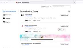 Firefox extensions