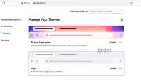 Firefox themes