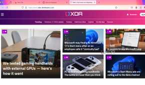 Firefox web browsing