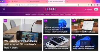 Firefox web browsing
