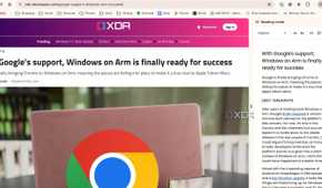 Google Chrome Reader view