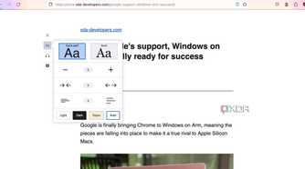 Firefox Reader view