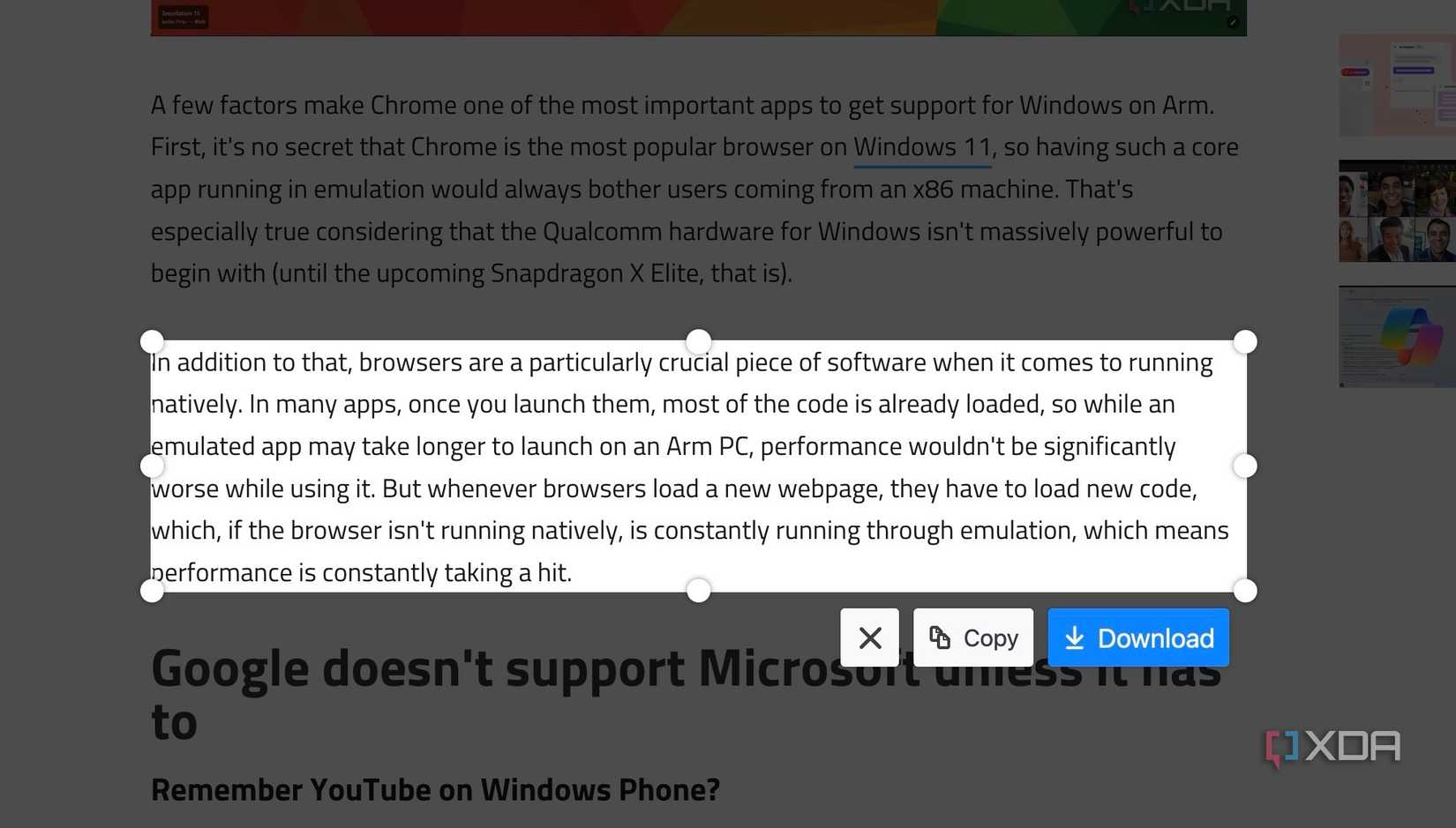 Firefox screenshot tool