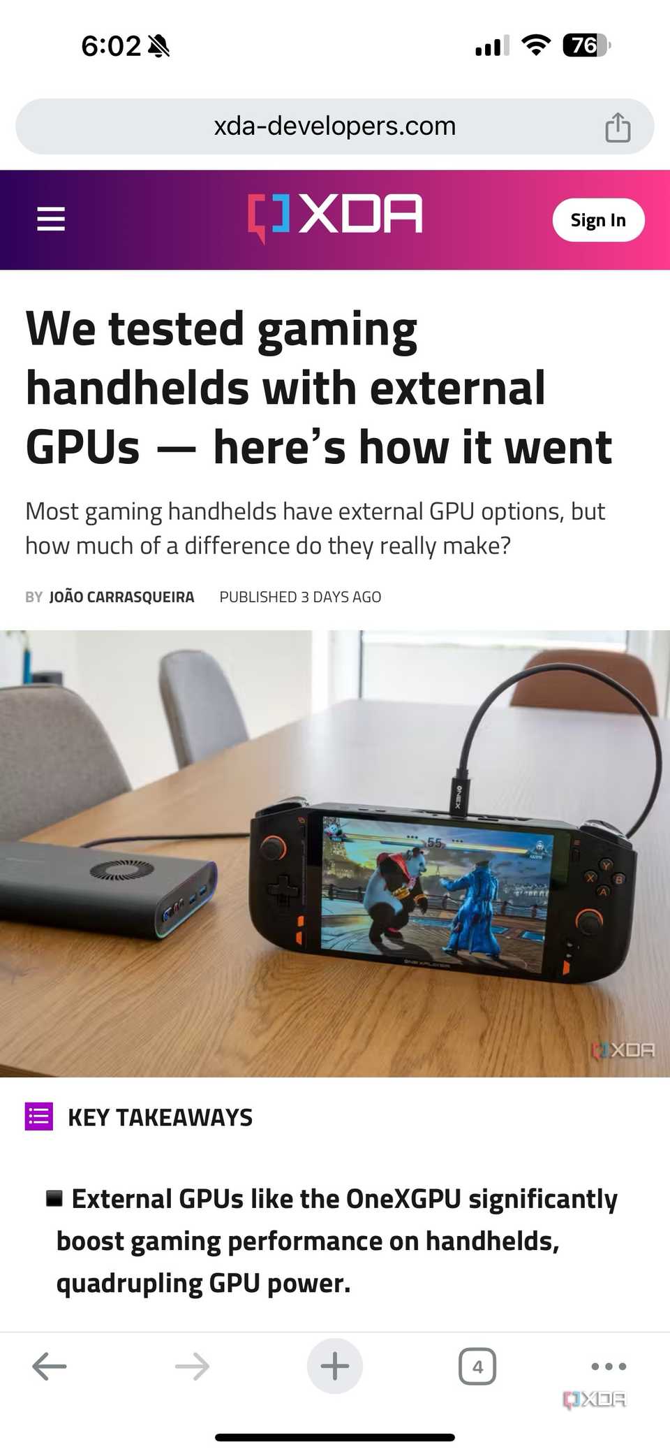 Google Chrome iOS app