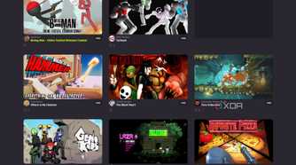Screenshot of free action games on Game Jolt