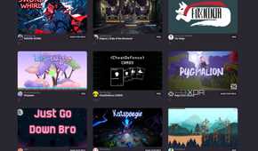 Screenshot of free hot games on Game Jolt