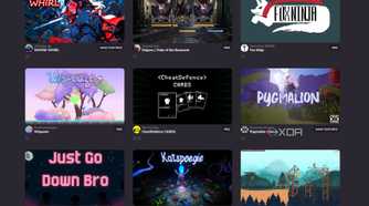 Screenshot of free hot games on Game Jolt