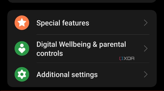 An image showing the highlighted about device on Oneplus phone.