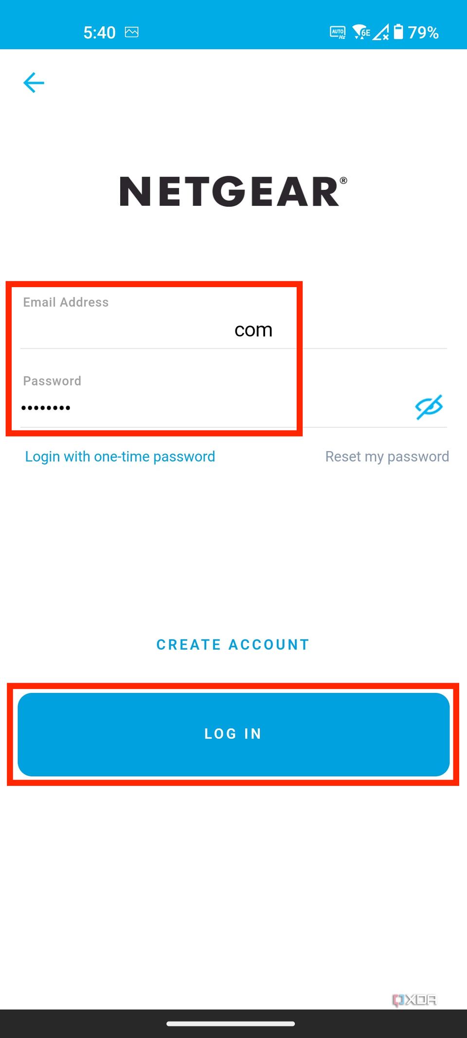 How to change router password Orbi app 2