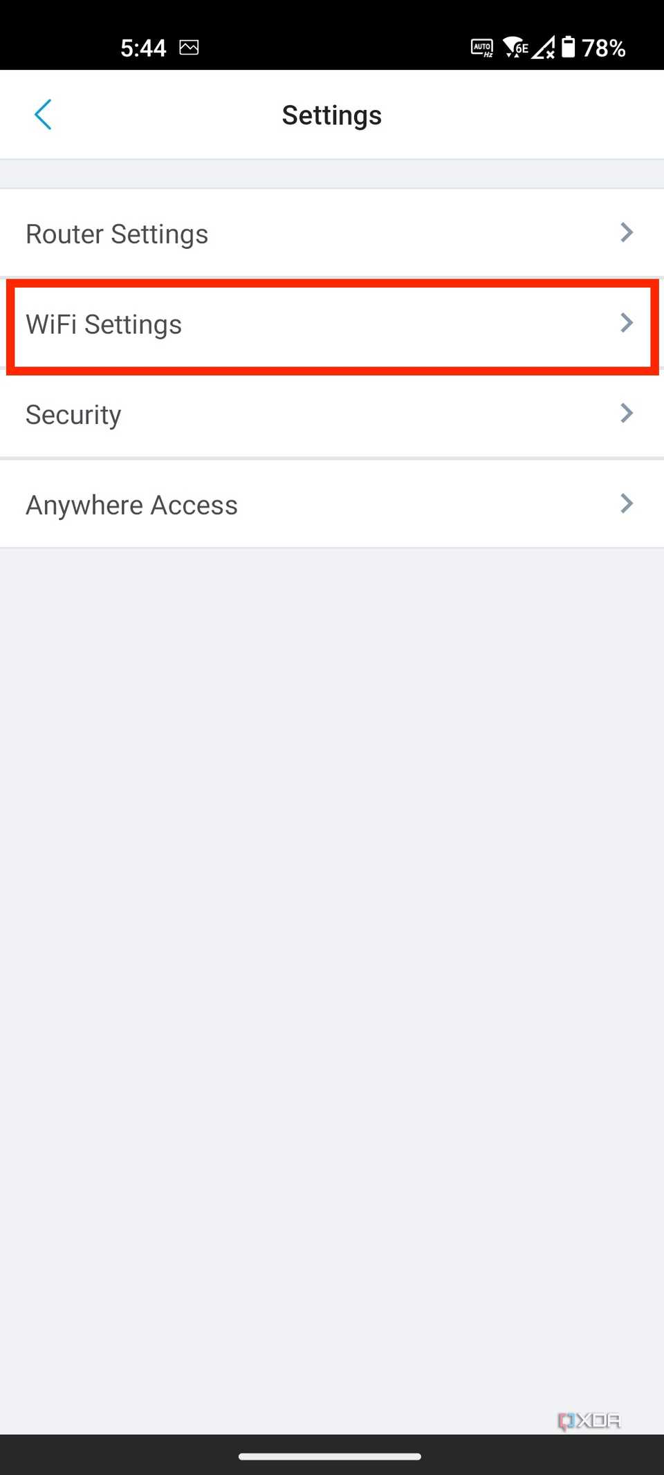 How to change router password Orbi app 6