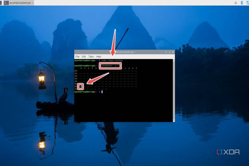 The command to verify whether the TEA5767 module is detected by the Raspberry Pi