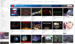Screenshot of free games on Itch.io