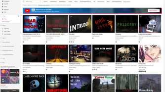 Screenshot of free games on Itch.io