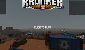 A screenshot showing Krunker.io lobby screen.