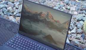 The lock screen on the Lenovo Legion Pro 7i display.