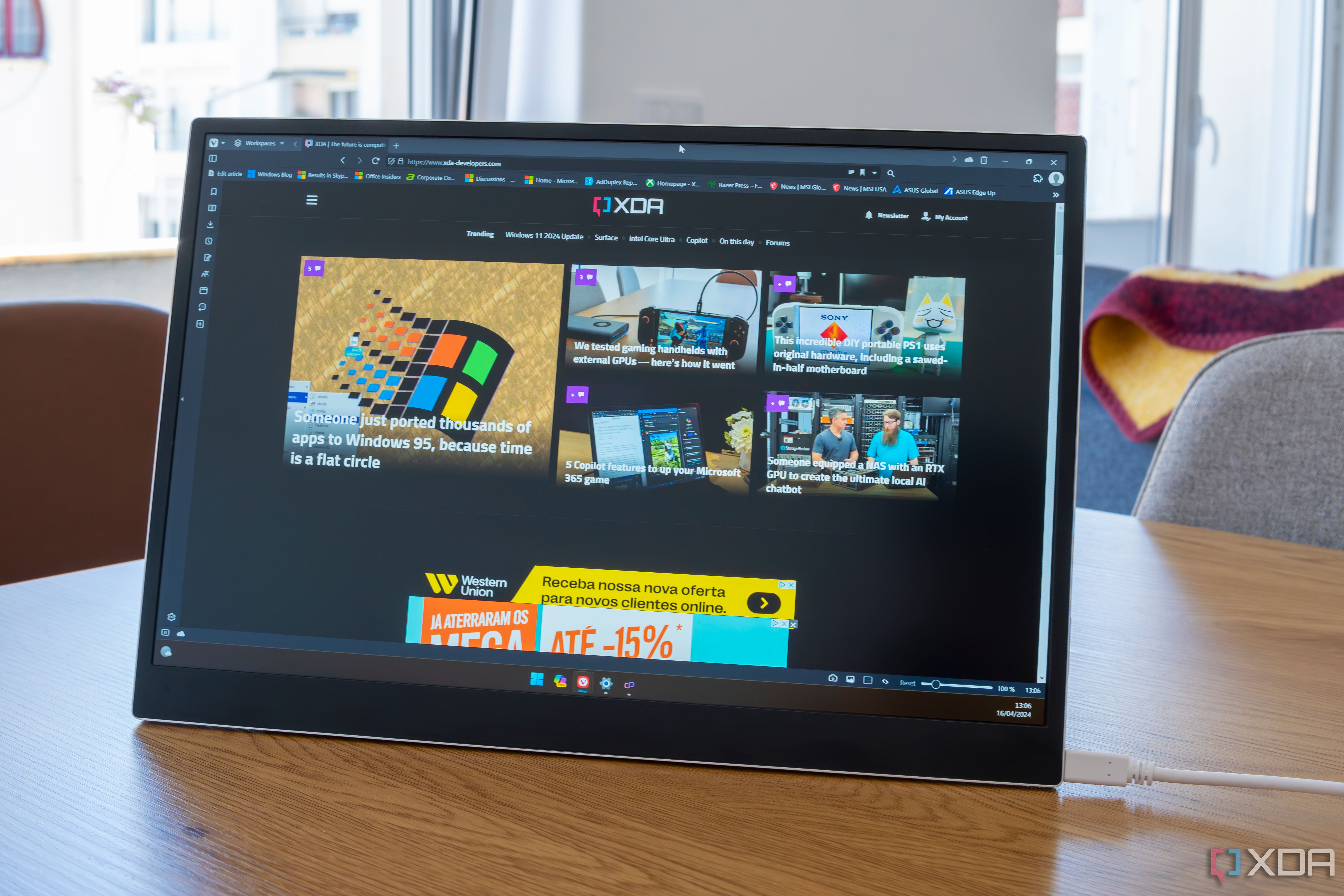 LG Gram +View review: An excellent portable monitor with some limitations