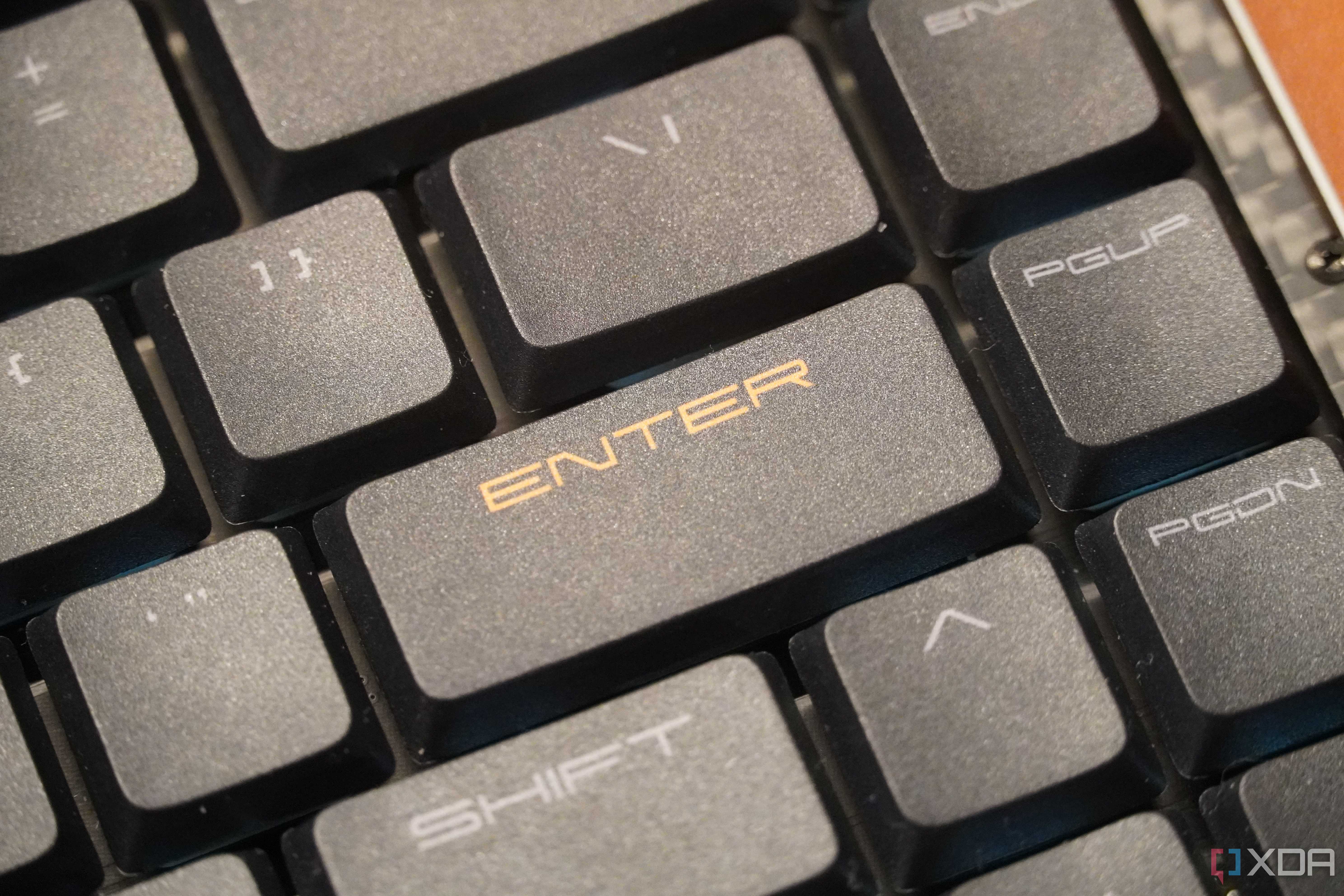 A close-up of the Lofree Edge keycaps.