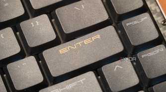 A close-up of the Lofree Edge keycaps.