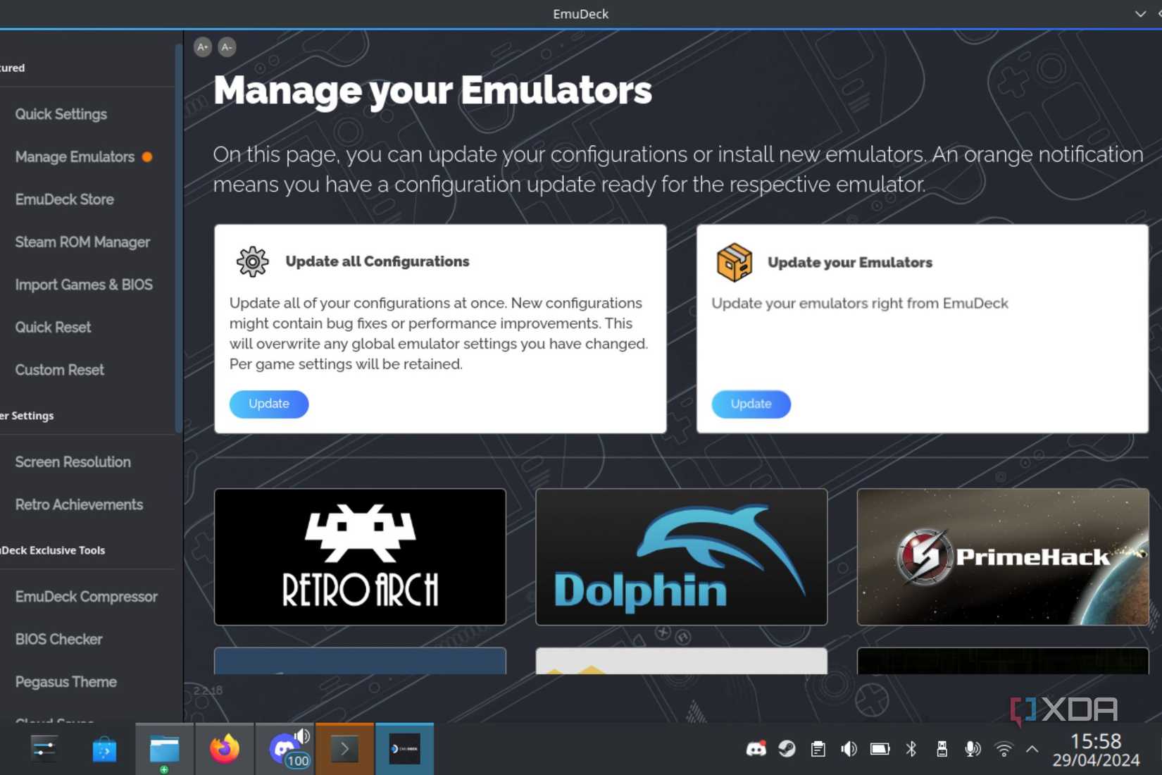 Emu Button I unlocked Steam Deck's powerful emulation chops — here's how you can, too