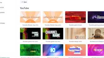 Clipchamp templates