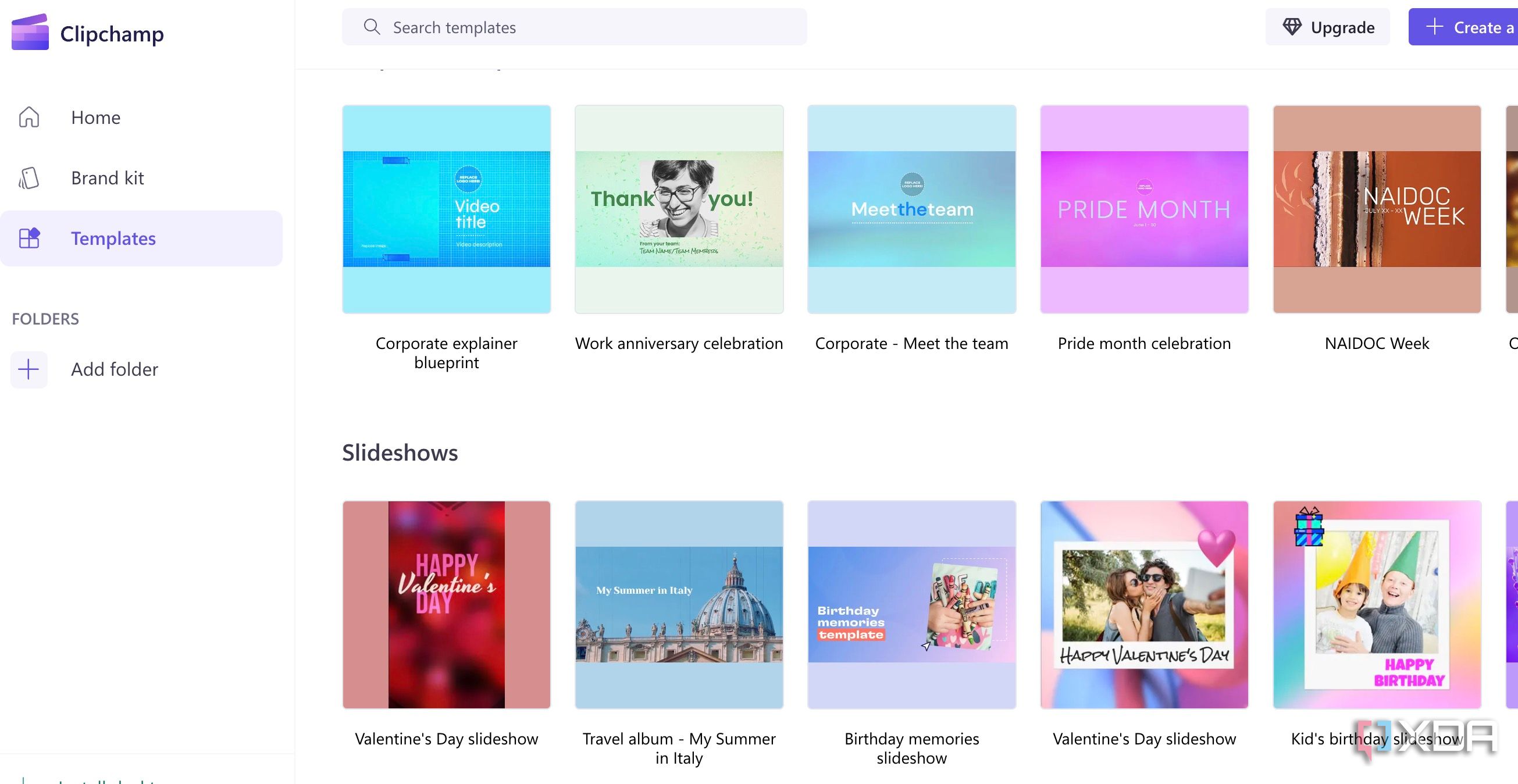 Clipchamp video editor