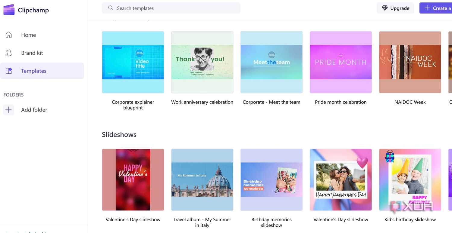 Clipchamp video editor