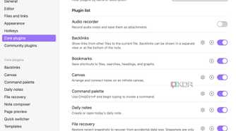 Obsidian plugins