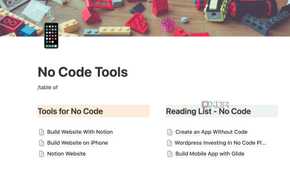 Notion homepage