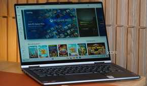 Microsoft Store on a Lenovo Yoga 7.