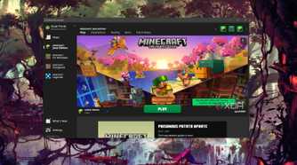The Minecraft launcher app