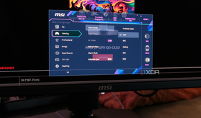 The OSD of the MSI MAG 271QPX