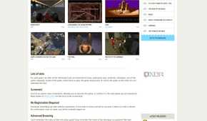 Screenshot of My Abandonware home page