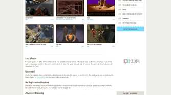 Screenshot of My Abandonware home page