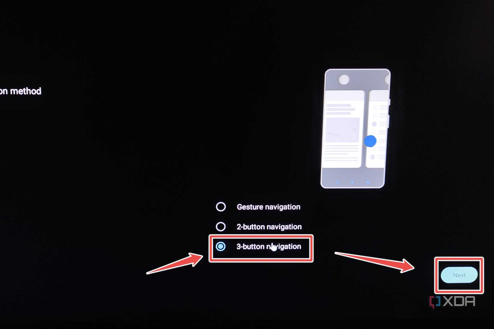 The best navigation setting for keyboard and mouse users in LineageOS