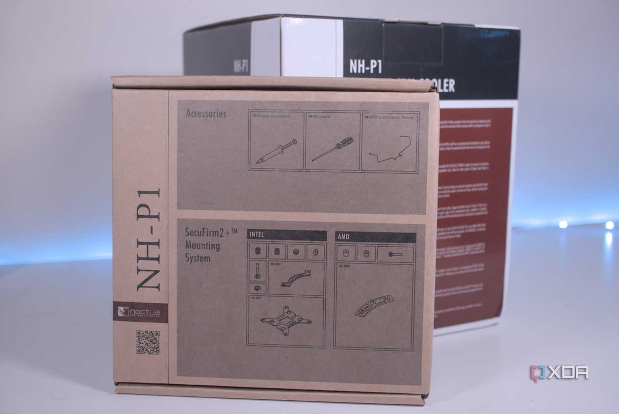 Noctua NH-P1 accessories box