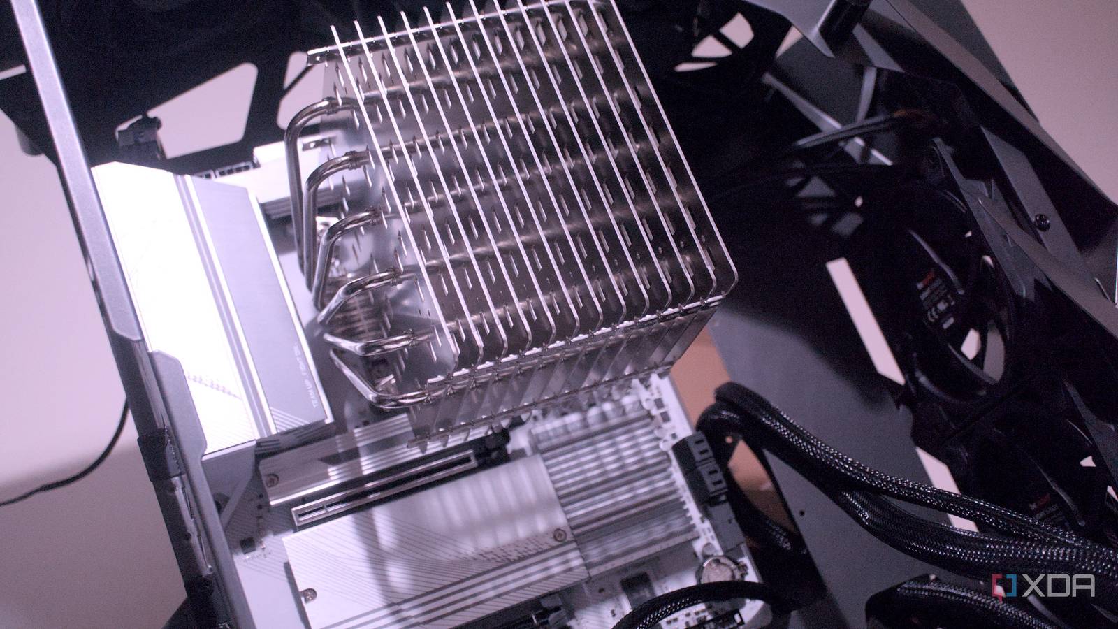 Noctua NH-P1 installed inside a case