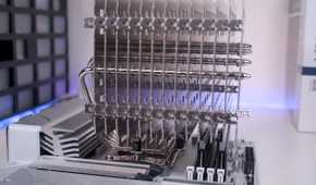 Side view of the Noctua NH-P1 fins