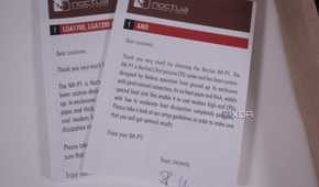 Noctua NH-P1 thank you card