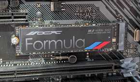 ocpc m2 ssd installed in asus motherboard