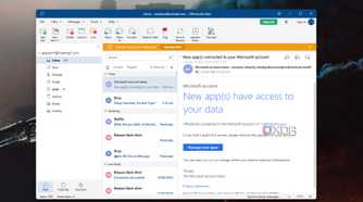 Screenshot of OfficeSuite Mail running on Windows 11