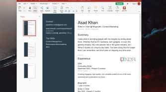 Screenshot of OfficeSuite Documents running on Windows 11