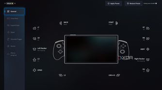 OneXConsole controller configuration
