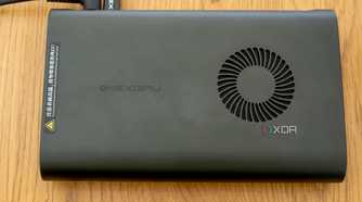 Overhead view of the OneXGPU