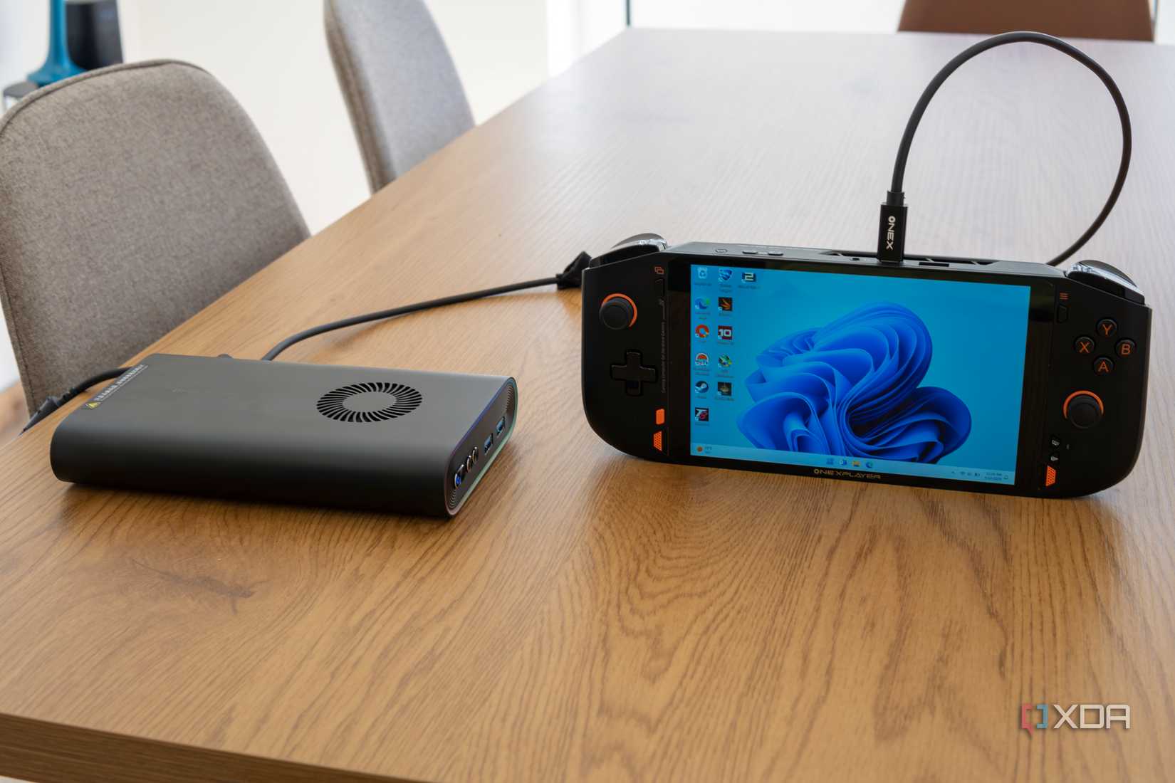 We tested gaming handhelds with external GPUs — here's how it went