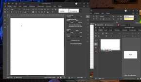 A Windows 11 screenshot with open OnlyOffice windows