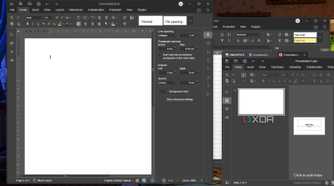 A Windows 11 screenshot with open OnlyOffice windows