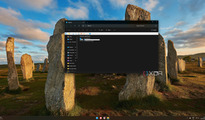 Screenshot of the Windows 11 File Explorer with the OpenShell command bar