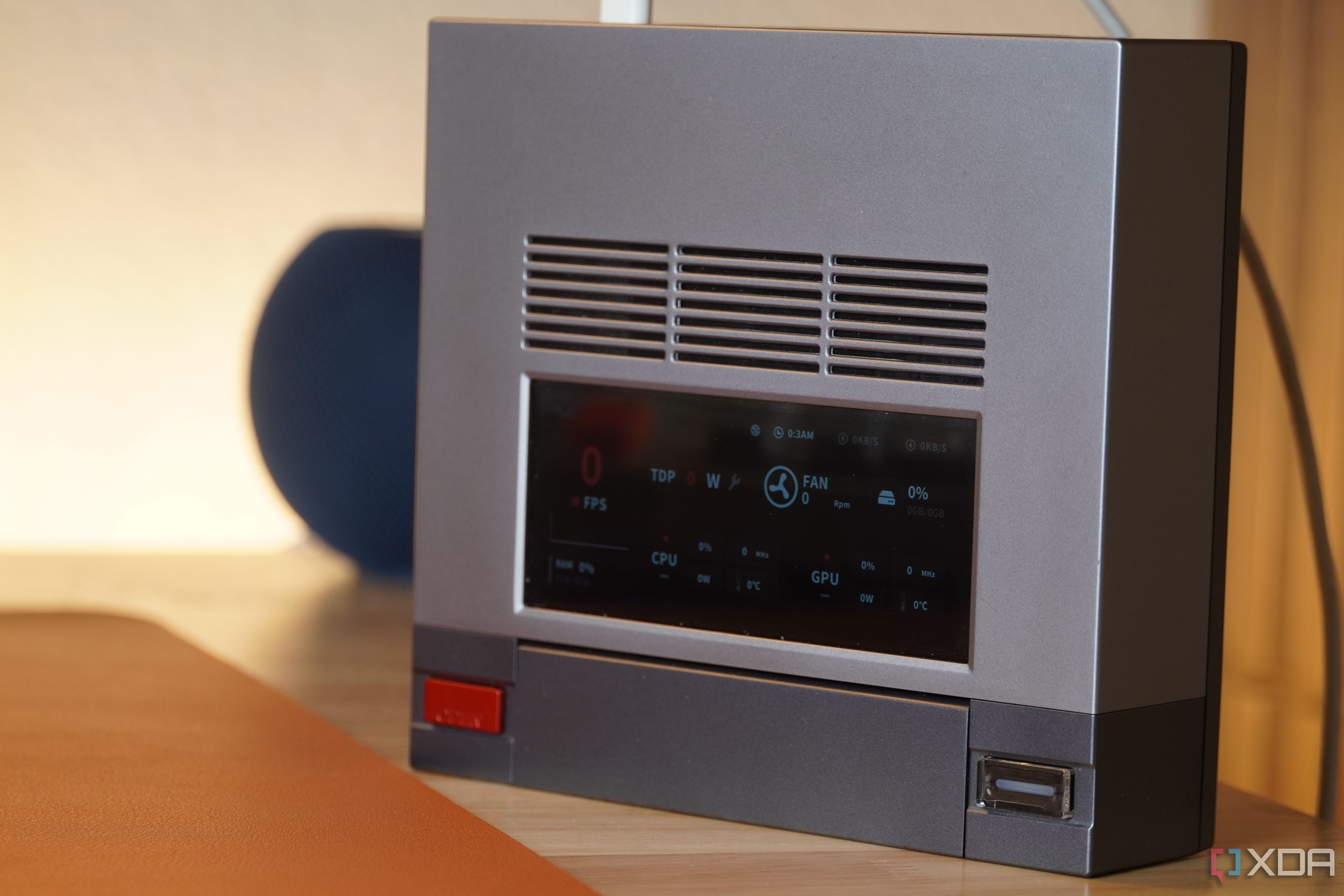 A subscreen on the AM02.
