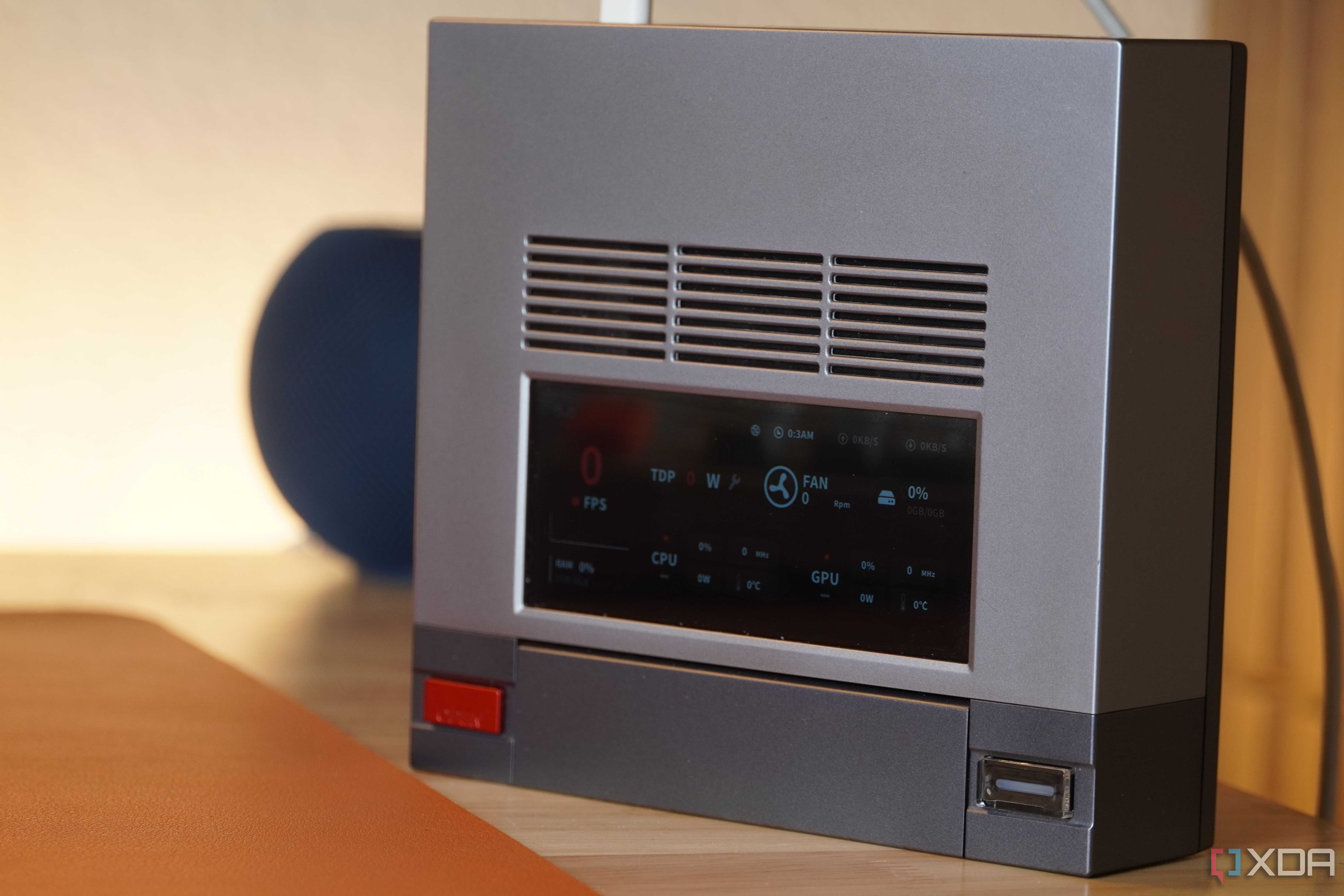 A subscreen on the AM02.