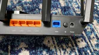 Plug in a TP-Link router 1